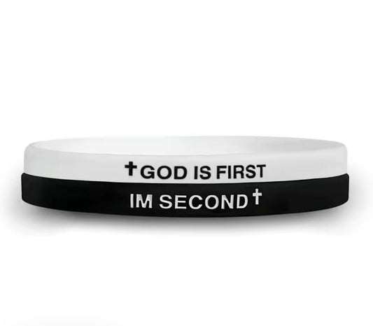 2 Pack God Is First Im Second Bracelet